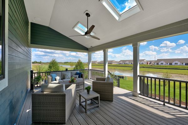 Covered Deck Construction in Medina