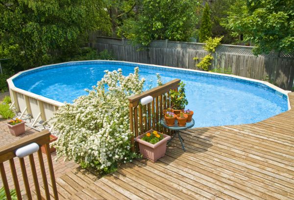 Pool Deck Installation in Medina