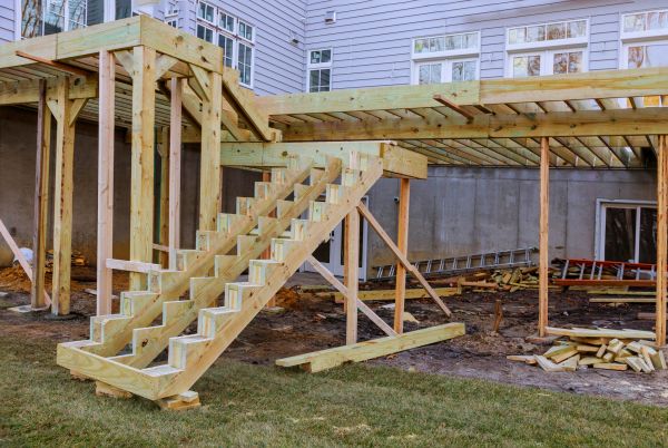 Deck Post Replacement in Medina