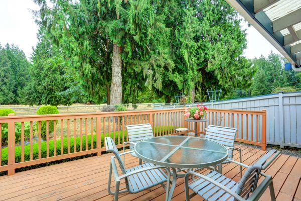 Backyard Deck Construction in Medina