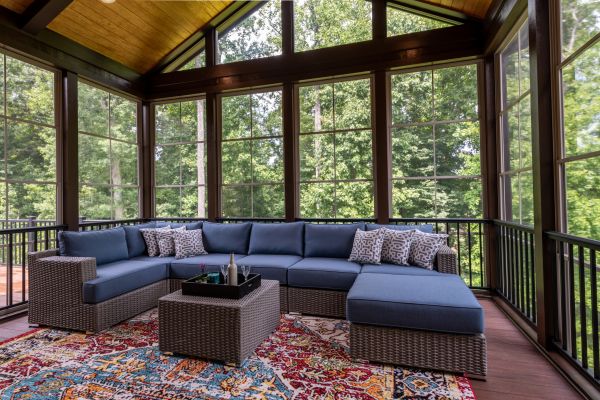Enclosed Deck Installation in Medina